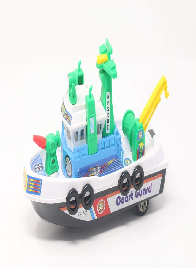 Shinsei City Harbour Boat Blue - Image 2